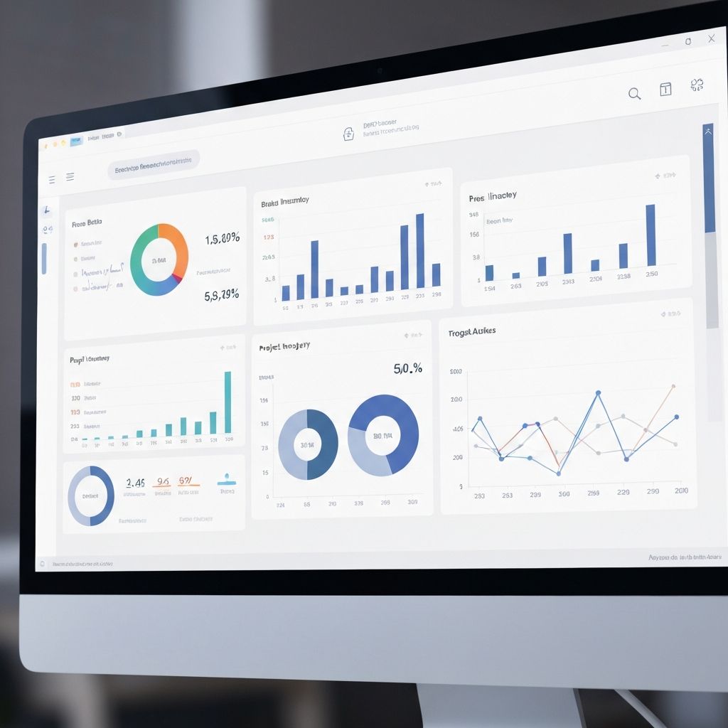 SAP Business One ERP dashboard showing inventory management and sales analytics for wholesale distributors